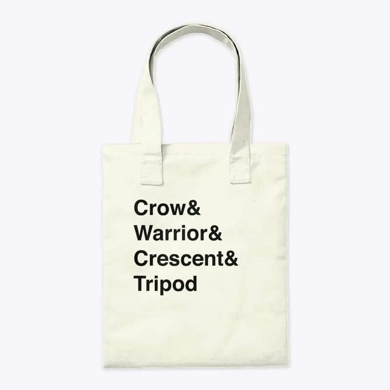 Power + Logo Tote Bag